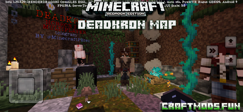 Free Download Deadkron Map Minecraft PE for Android, iOS, Win 11, 10