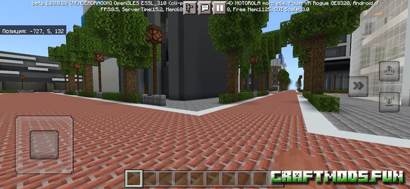 Project Siyudad Map Minecraft PE 1.20, 1.19.83 for Android, iOS
