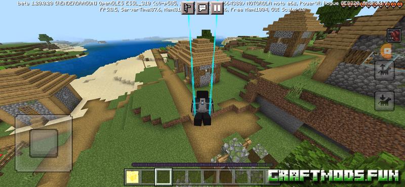 Addon Jetpack Minecraft PE Mod 1.19.83, 1.20 for iOS, Android