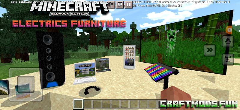 Ashwins' Furniture Mod Minecraft PE 1.20, 1-19 for Android / iOS