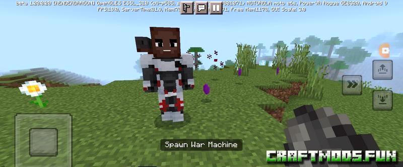 Avengers Mod Minecraft PE 1.20, 1.19 for Android / iOS