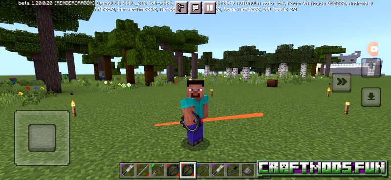 Free Download Lights Sabers Mod MCPE for iOS
