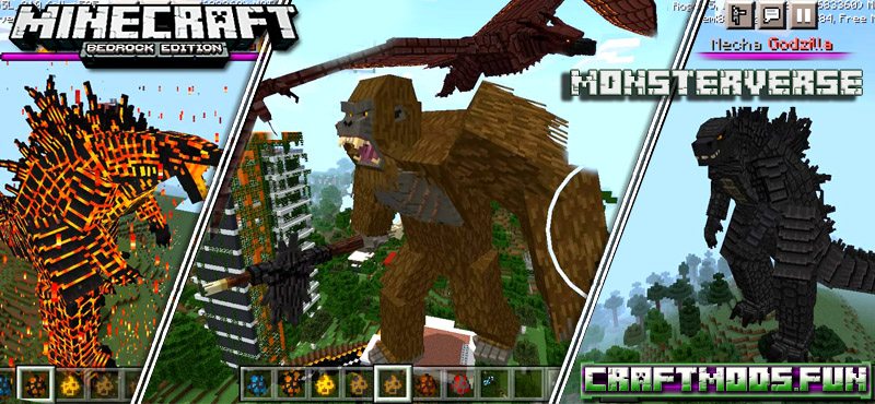 Free download mod Minecraft PE for Mobile/PC (Android, iOS, Win 10)