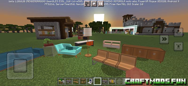 Free Download Furniture Mod Minecraft PE for iOS