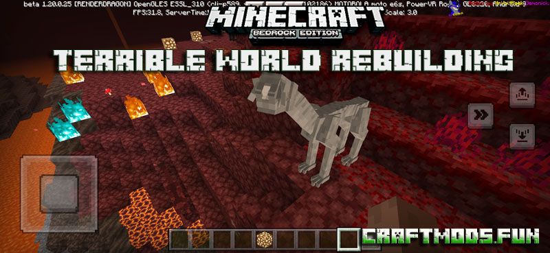 Download Terrible World Rebuilding Mod Minecraft PE 1.20 for Androi, iOS