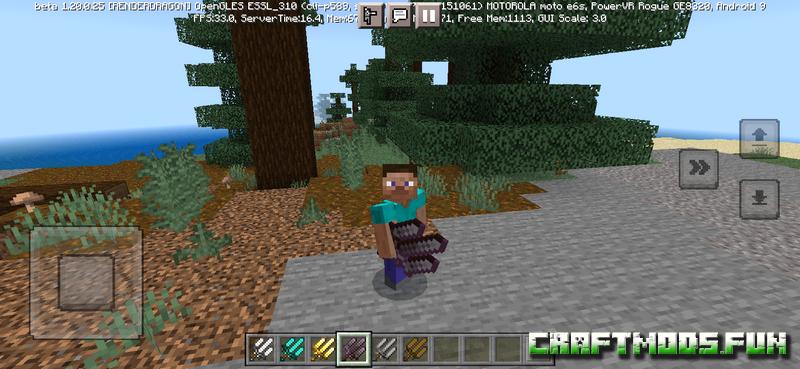 Free Download Triple Swords Mod Minecraft PE 1.20 for iOS, Android