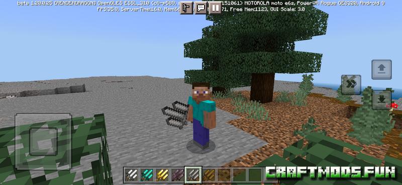 Free Download Triple Swords Mod Minecraft PE 1.20 for iOS, Android