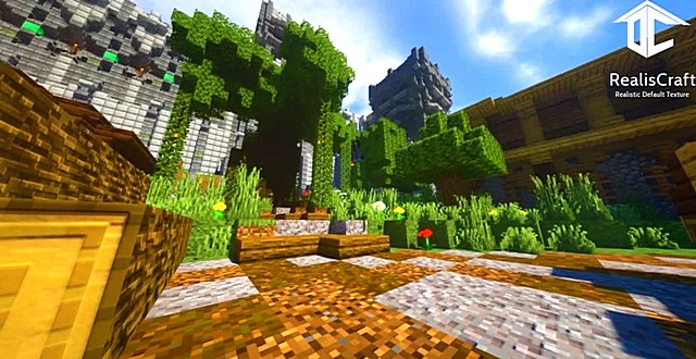 Download texture pack Realiscraft for MCPE 1.16