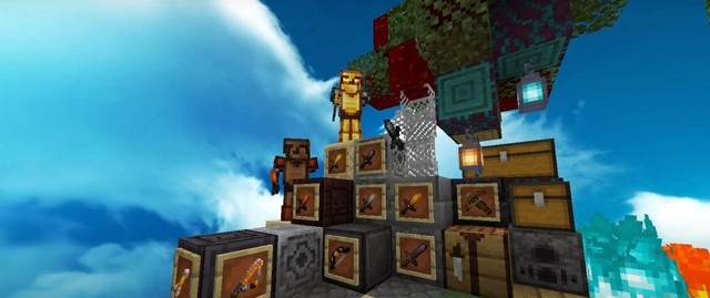 Resource pack Zenitsu Minecraft 1.20, 1.19 for Android, iOS