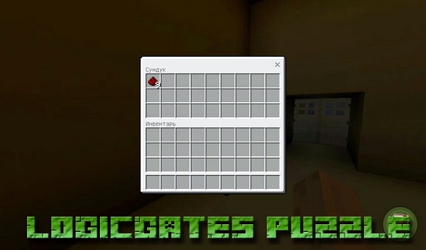Map Logicgates Puzzle on Minecraft PE, Windows 10