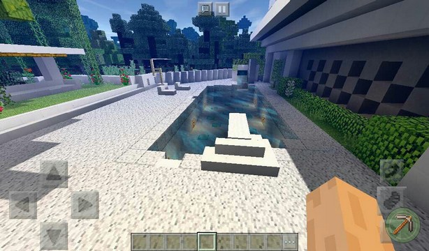 Map for Minecraft PE 1.2.10 / Modern mansion