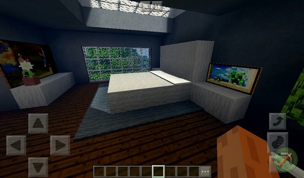 Map for Minecraft PE 1.2.10 / Modern mansion