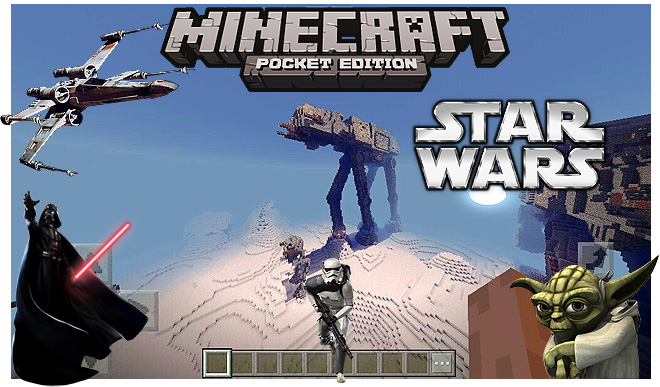 Star Wars Map on Minecraft PE, Windows 10