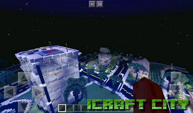 ICraft City Map on Minecraft PE 1.2.13, 1.2.10, Windows 10
