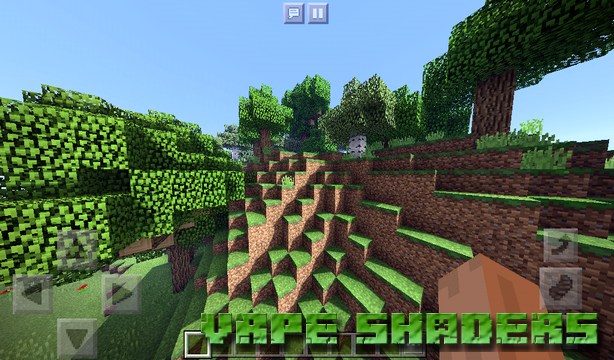 VRPE shaders on Minecraft PE 1.2.13.10, 1.2.10, Windows 10