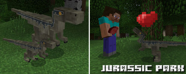 Download Jurassic park mod for Minecraft PE 1.2.9