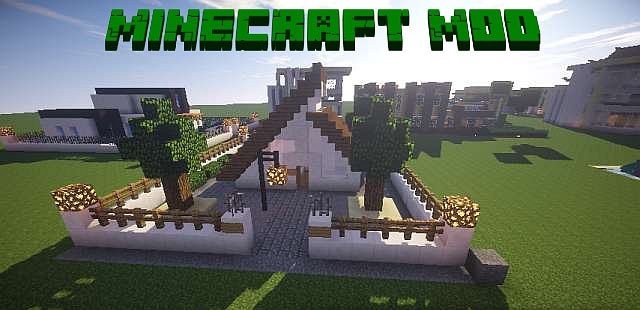 Mod for Minecraft 1.7.10 / 1.7.2 - Ready houses for the game