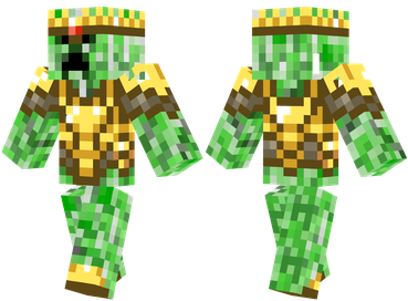 Download skin for Minecraft / King of creepers