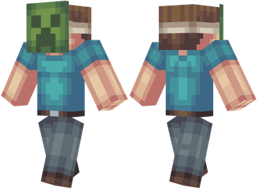 Free download skin for Minecraft - Creeper Mask