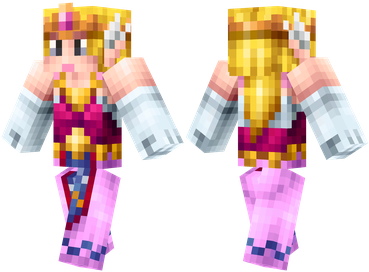 Free download Minecraft skin for girls / Princess Zelda