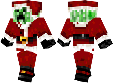 Download Minecraft skin - Christmas creeper