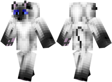 Free download skin for Minecraft - Siamese cat