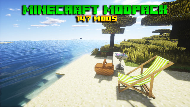 Minecraft Modpack with 147 mods