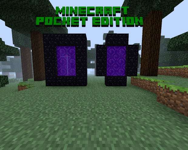 Mod for Android / Nether Portal - Minecraft MPCE 0.9.5