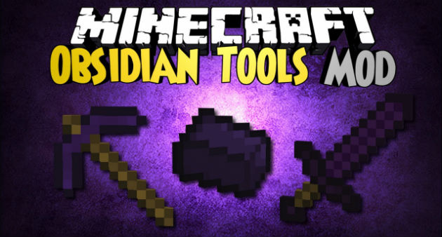 Obsidian Tools mod for Android / iOS for Minecraft PE 0.9.5 - Free download