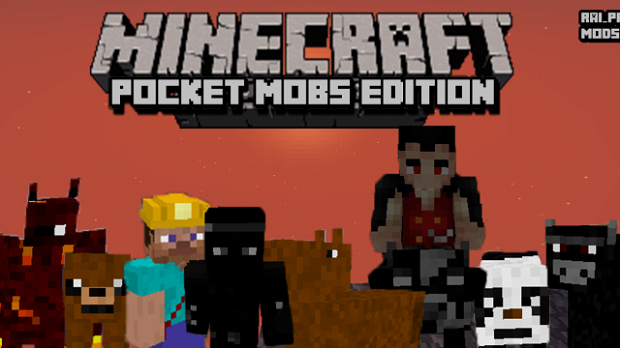 Pocket mobs / Download mod for Android for Minecraft PE 0.9.5