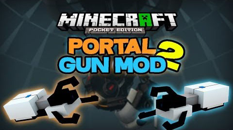 Download mod Portal Gun 2 for MCPE on iOS / Android / Free