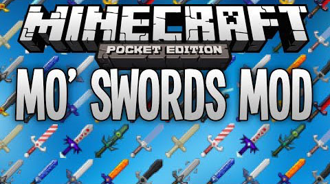 Mod for Android / MPCE 0.9.5 - Minecraft MoSword / Swords