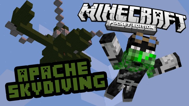 Minecraft map for Android / Apache Skydiving