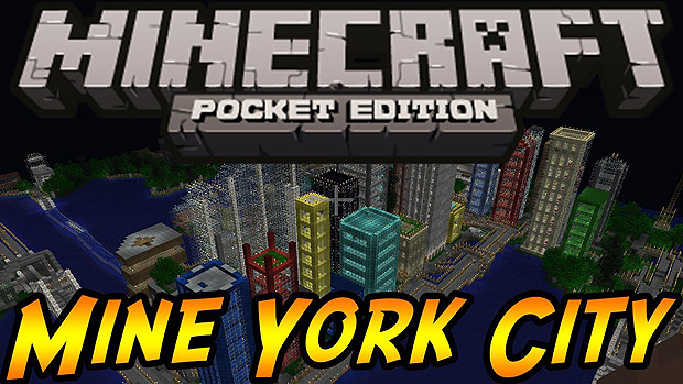 Download Minecraft map for PE for tablet or Android / Mine York