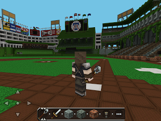 Download Minecraft map for Android - Rangers Ballpark