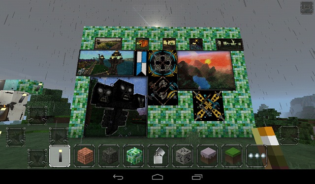 Download textures for tablet for Android Minecraft 0.13.1