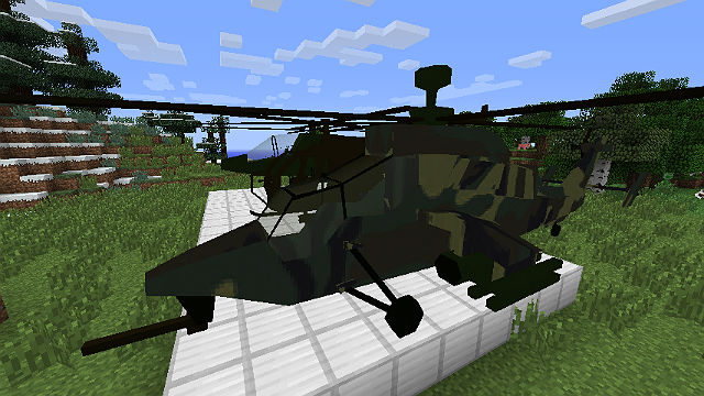 Download mod for Minecraft 1.6.2 for helicopters