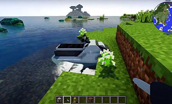 Minecraft build Adventure with Mods
