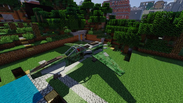 Download Minecraft with mods :: Robots :: Weapons :: Tanks 