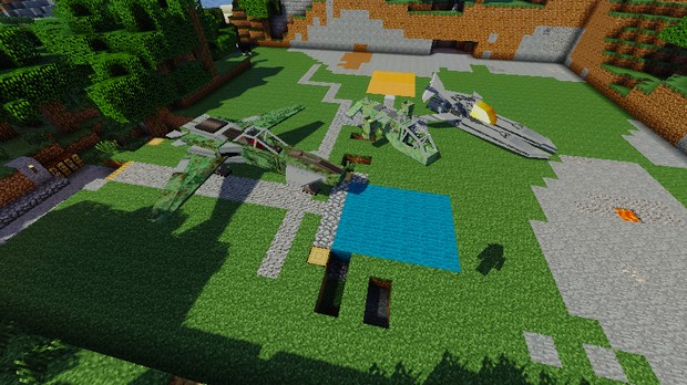 Download Minecraft with mods :: Robots :: Weapons :: Tanks 
