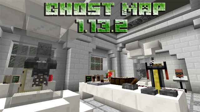 Map with ghosts for Minecraft 1.13.2