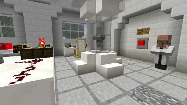 Map with ghosts for Minecraft 1.13.2
