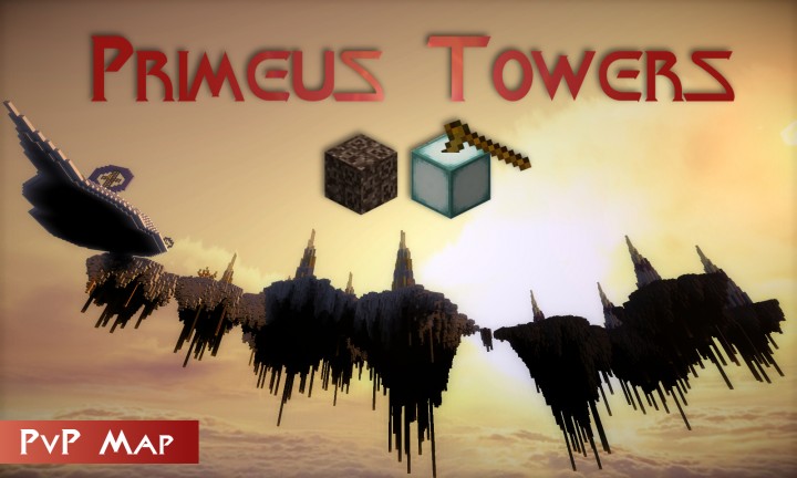 Download PvP map Primeus Towers for Minecraft