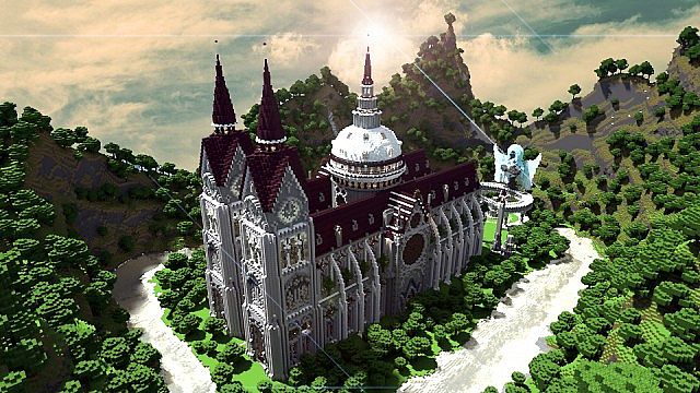 Cathedral of Denaria - Maps for Minecraft / Free Download / Cathedral of Denaria