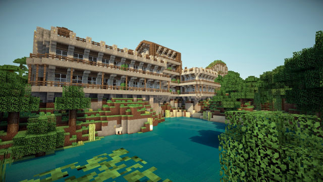Minecraft map for versions 1.7.2, 1.6.2, 1.5.2
