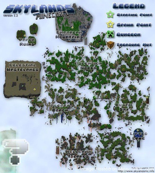 Free download map for Minecraft 1.7.2, 1.6.2, 1.5.2 for survival
