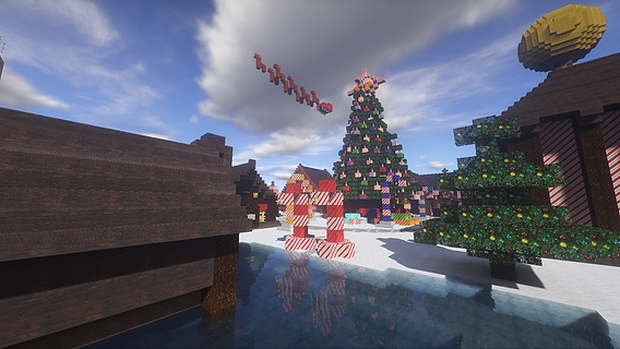 Download Christmas 3D textures for Minecraft 1.12.x | 1.11.2
