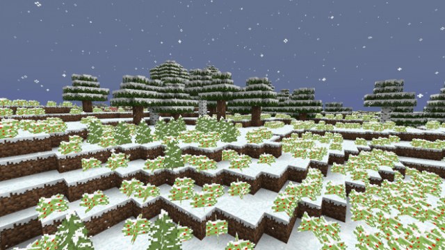 Winterizing textures for Minecraft 1.13, 1.12.2