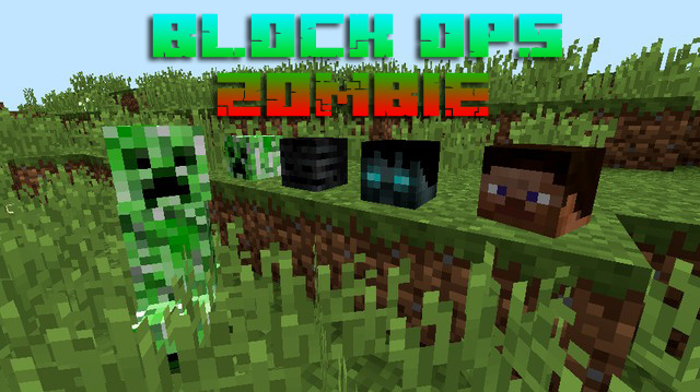 Free download Block Ops Zombie textures for Minecraft 1.7.9, 1.8