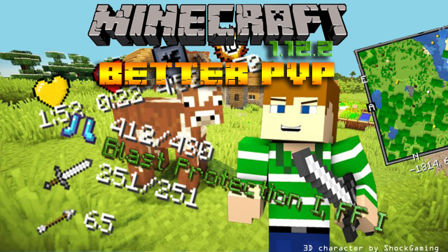 Better PvP Mod for Minecraft 1.12.2 | Free download